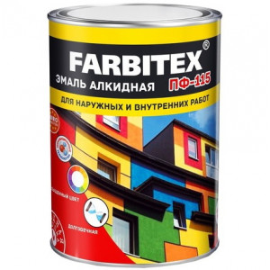 Эмаль ПФ-115 FARBITEX персиковый 1,9кг