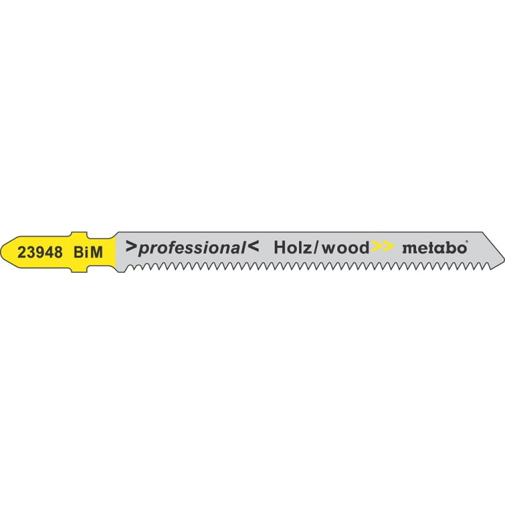 Пилка по дереву, T111C 5груб.рез.,75х3мм HCS Metabo
