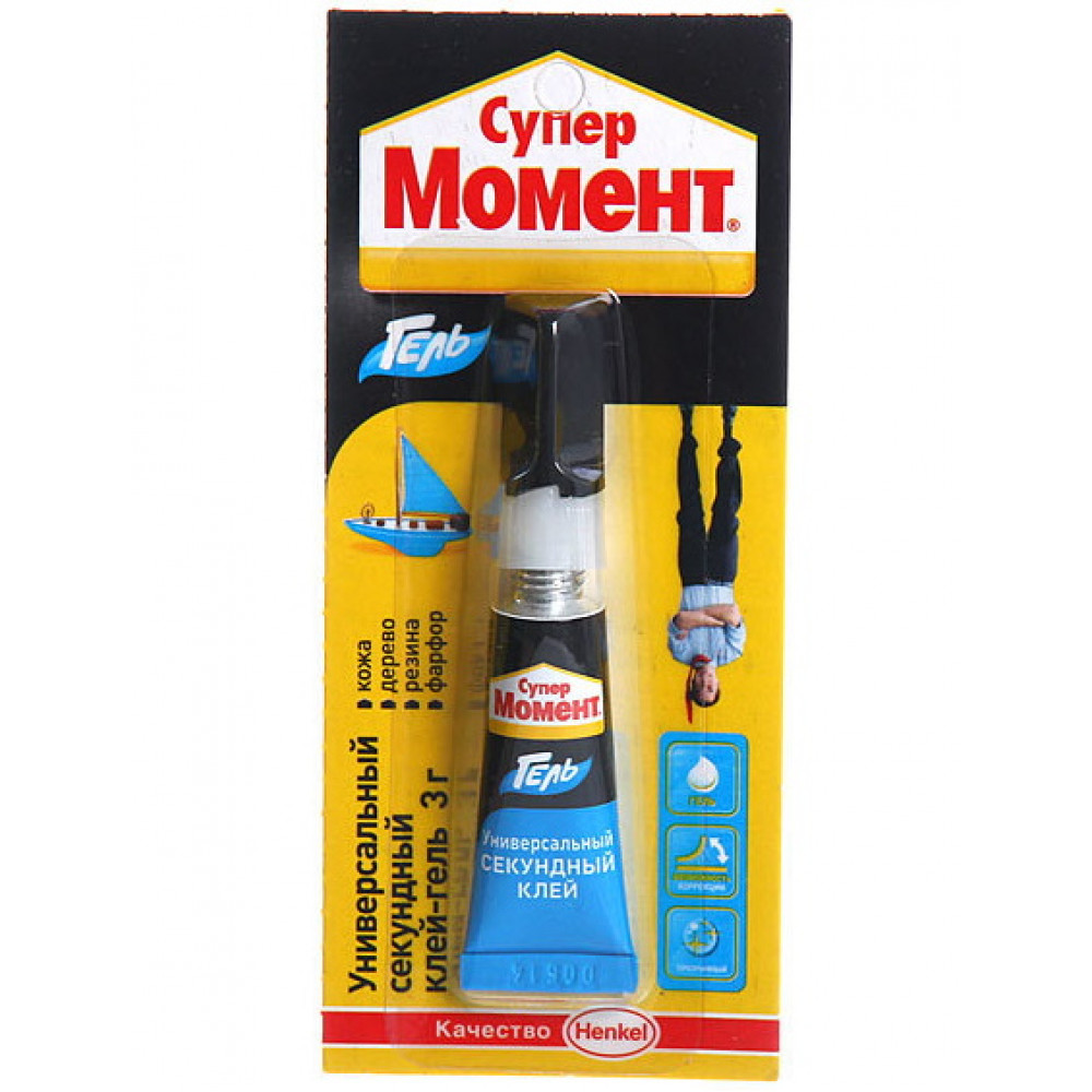 Клей Момент Супер гель (3г)