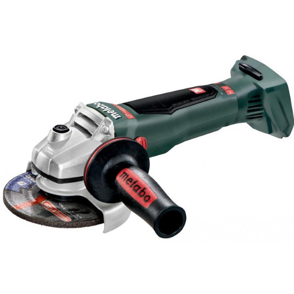 УШМ аккумул.Metabo WB 18 LTX BL 125 Quick + аккумулятор 4,0 Ач + зарядное устройство ASC 55 (T03360)