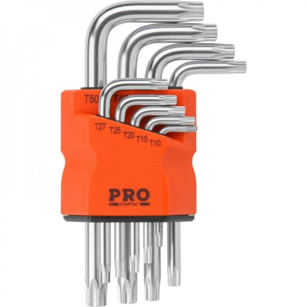 Набор ключей Torx T10-T50 9шт коротк. PRO STARTUL (PRO-87209)