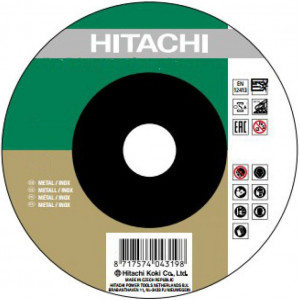 Круг шлифовальный Hitachi (HIKOKI) по металлу 230х6х22