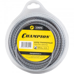 Леска для триммеров Platin Saw (3,5 мм; 17м; зубчатый) CHAMPION C7070