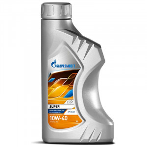 Масло для 4-х такт.двигателей Gazpromneft Super 10W-40 п/синт., 1 л