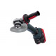 УШМ аккумул.Metabo WB 18 LTX BL 125 Quick + аккумулятор 4,0 Ач + зарядное устройство ASC 55 (T03360)
